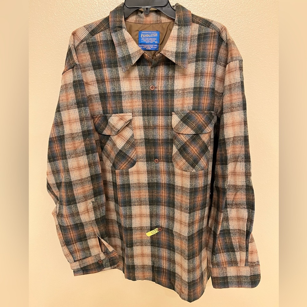 Pendleton Men’s Plaid Board Shirt | XL | NWT